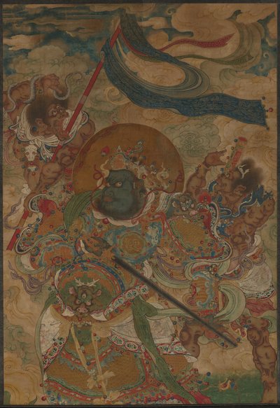 Nebeský král Virudhaka, 1368-1644. od Unbekannt