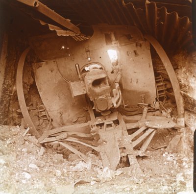 Těžké dělostřelectvo, Somme, severní Francie, 1916. od Unbekannt