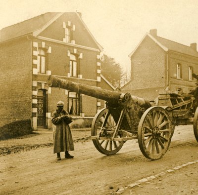 Těžké dělostřelectvo, c1914-c1918 od Unbekannt