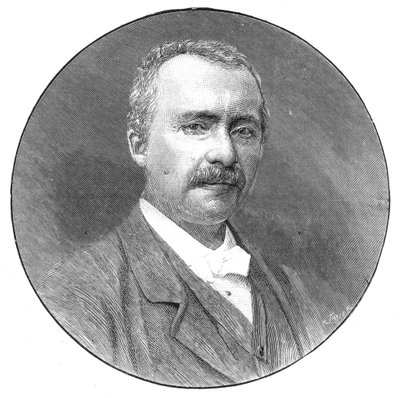 Heinrich Schliemann, německý archeolog, 1891 od Unbekannt