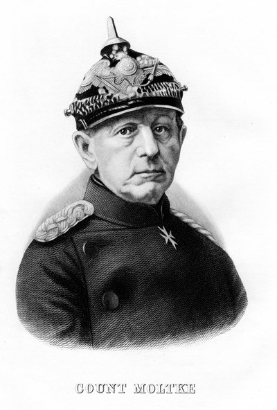 Helmuth Karl Bernhard von Moltke, německý polní maršál, 19. století od Unbekannt