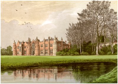Hengrave Hall, Suffolk, domov rodiny Gage, c1880 od Unbekannt