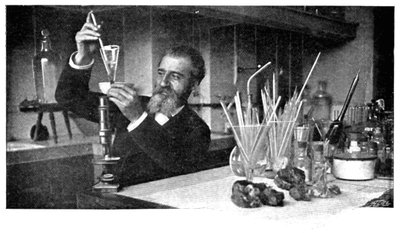 Henri Moissan, francouzský chemik, c1900 od Unbekannt