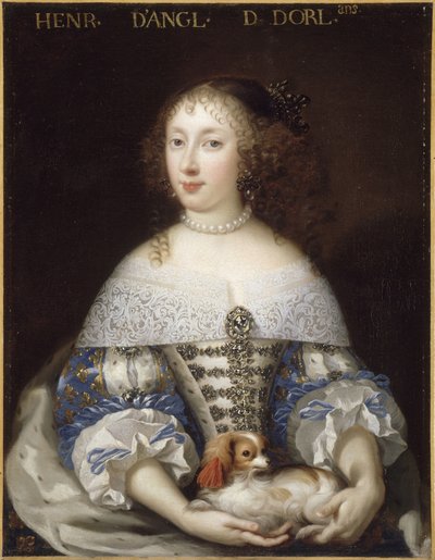 Henrietta Anglická, vévodkyně z Orléans 1644-1670, cca 1665. od Unbekannt