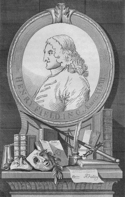 Henry Fielding, c1754, 1827. od Unbekannt