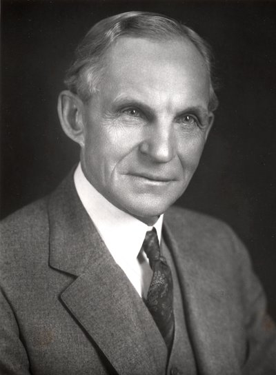 Henry Ford , americký inženýr a výrobce automobilů, c1910-c1930 od Unbekannt