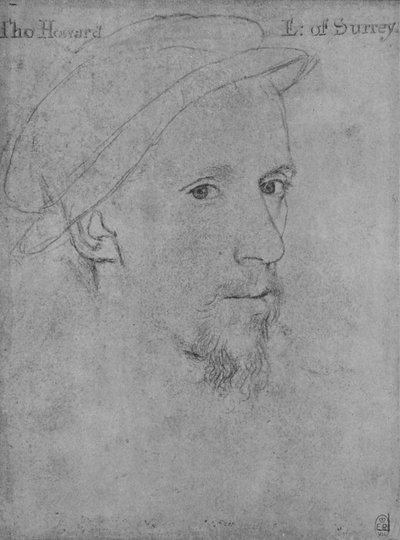 Henry Howard, hrabě ze Surrey Not od Holbeina, 16. století 1945 od Unbekannt
