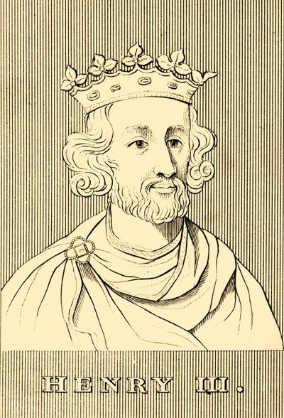 Jindřich III., 1207-1272, 1830. od Unbekannt