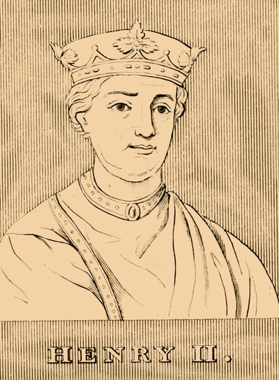 Jindřich II., 1133-1189, 1830. od Unbekannt