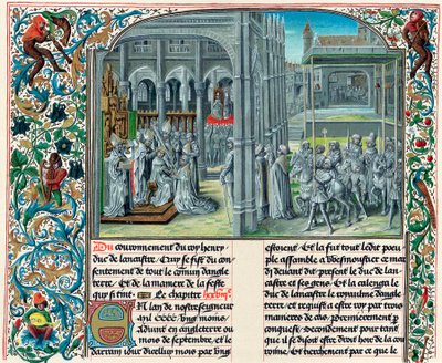 Jindřich IV 1367-1413, první lancasterský král Anglie, 1399 od Unbekannt