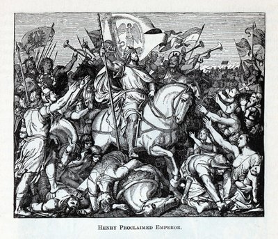 Jindřich prohlášen císařem, 1882 od Unbekannt