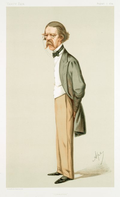Henry Thompson 1820-1904, britský chirurg, 1874 od Unbekannt