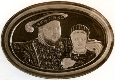 Jindřich VIII a princ Edward, 1902 od Unbekannt