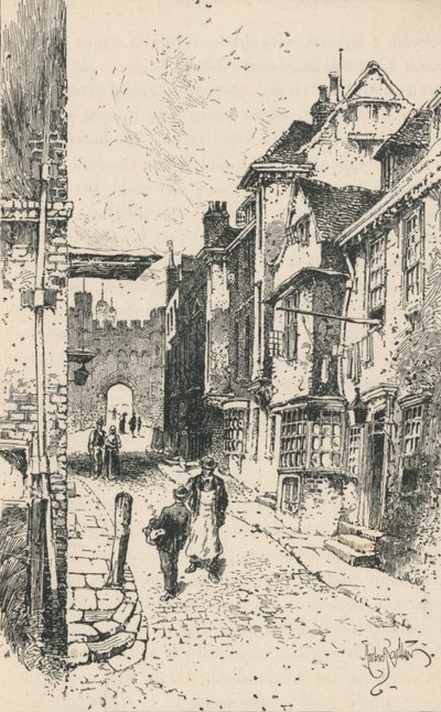Brána Jindřicha VIII., 1895 od Unbekannt