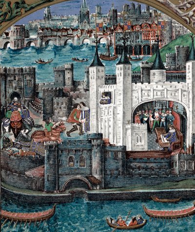 Henry VII v Tower of London, 1485-1509 od Unbekannt
