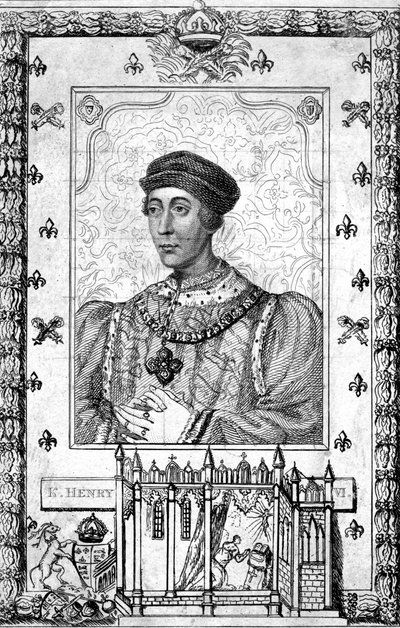 Anglický Jindřich VI., 1421-1471 od Unbekannt