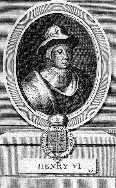 Anglický Jindřich VI., 1421-1471 od Unbekannt