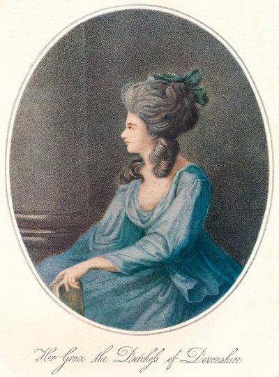 Její milost vévodkyně z Devonshire, 18. století, 1904 od Unbekannt