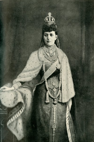 Její Veličenstvo královna Alexandrie, 1902. od Unbekannt
