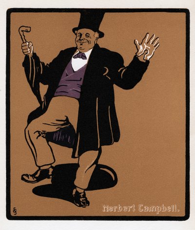 Herbert Campbell 1844-1904, Drury Lane komik, 19. století od Unbekannt