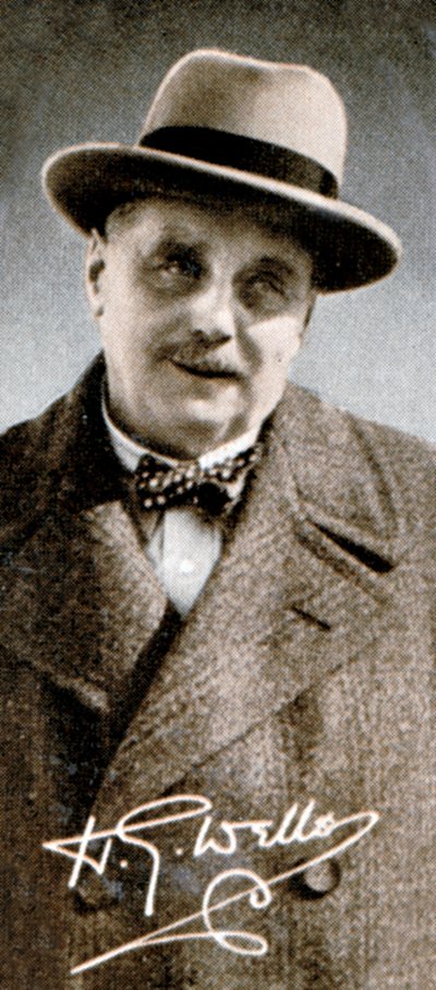 Herbert George HG Wells 1866-1946, anglický spisovatel, 1935 od Unbekannt