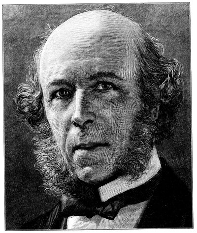 Herbert Spencer , anglický filozof a sociolog, 1897 od Unbekannt