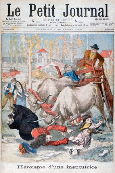 Hrdinství učitele, 1902 od Unbekannt
