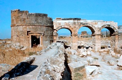 Hierapolis, Pamukkale, Turecko, 190 př.nl od Unbekannt
