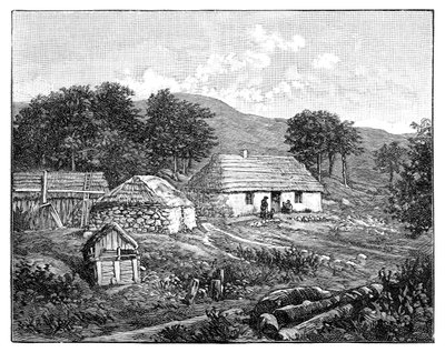 Horské chaty v Lochaber, Skotsko, 1900 od Unbekannt