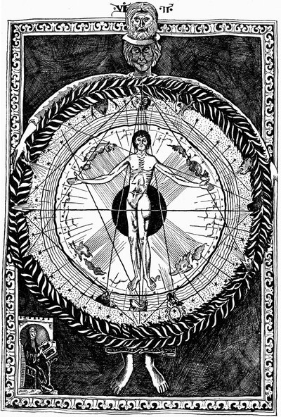 Hildegarda z Bingenu 1098-1179, německá abatyše a mystička od Unbekannt