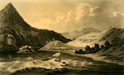 Hill of Binion z jezera, 1802. od Unbekannt