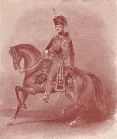 Jeho královská výsost princ Albert, plukovník 11. husarů, 19. století, 1909 od Unbekannt