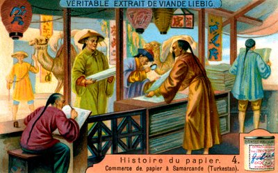 Historie papíru: 4, c1900 od Unbekannt