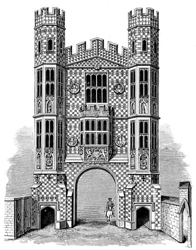 Holbein Gate, Whitehall, Londýn, 1893 od Unbekannt