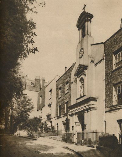 Holly Place, Tichá vedlejší cesta na Side of Hampstead Hill, c1935. od Unbekannt