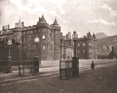 Holyroodhouse, Edinburgh, Skotsko, 1894. od Unbekannt