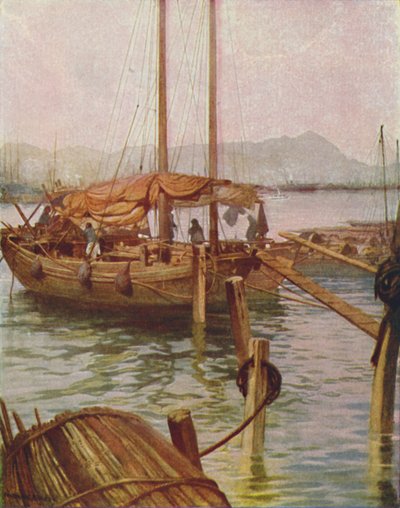 Hongkongský přístav, 1924 od Unbekannt