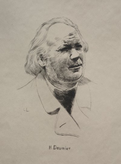 Honore Daumier, 19. století. od Unbekannt