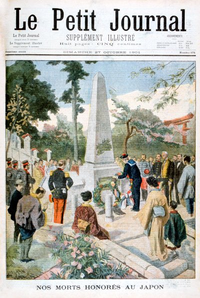 Uctění našich mrtvých v Japonsku, 1901 od Unbekannt