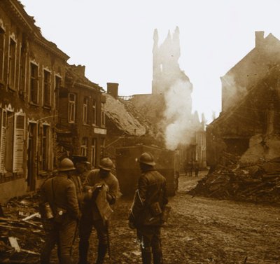 Hooglede, Flandry, Belgie, 1918 od Unbekannt