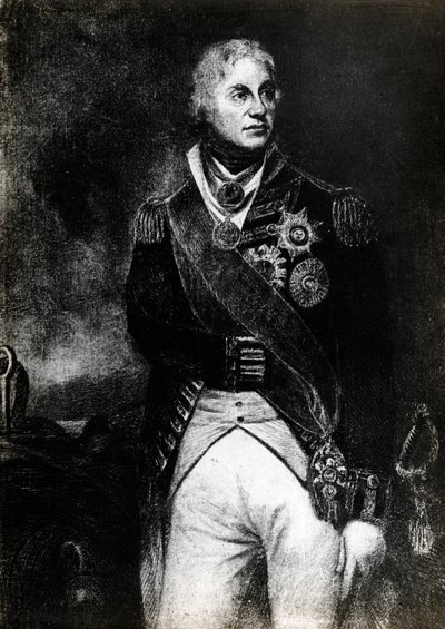 Horatio Nelson, 1. vikomt Nelson, anglický námořní velitel, 19. století od Unbekannt