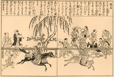 Dostihy na festivalu Kamo, 1692-1696, 1924. od Unbekannt