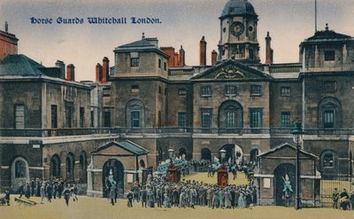 Horse Guards Whitehall Londýn, c1910. od Unbekannt