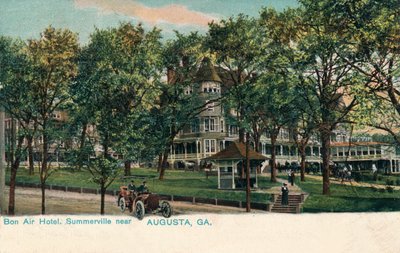 Hotel Bon Air, Augusta, Georgia, c1910 od Unbekannt