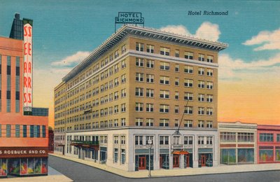 Hotel Richmond, Augusta, Georgia, 1943 od Unbekannt