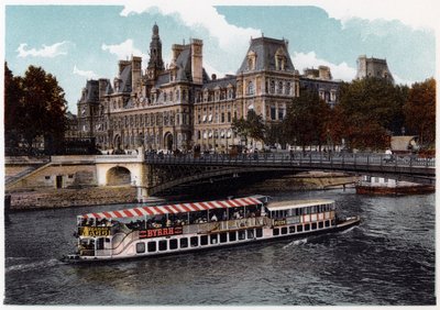 Hotel de Ville, Paříž, 1900 od Unbekannt
