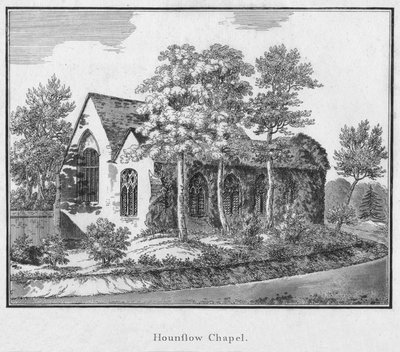 Hounslowská kaple, c1792 od Unbekannt