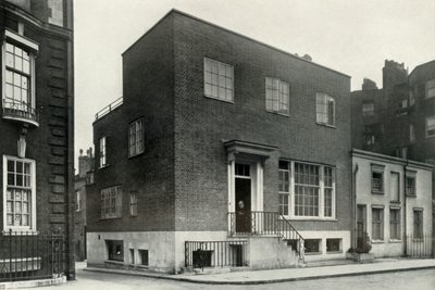 Dům ve Weymouth Street, Londýn, 1937 od Unbekannt