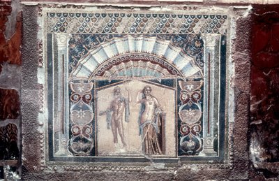 Mozaika House of Neptun a Amphitrite, Roman, Herculaneum, c69 od Unbekannt