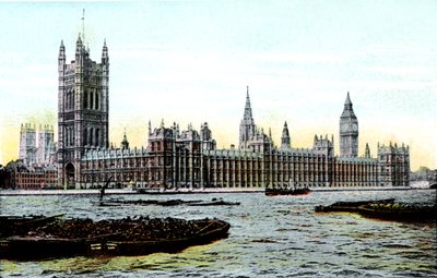 Houses of Parliament, Londýn, 20. století od Unbekannt